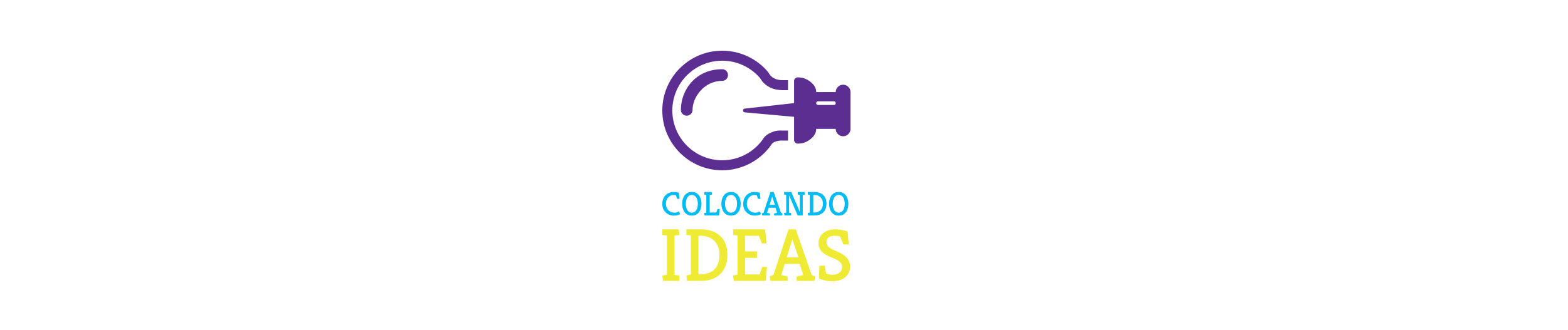 Propuesta de logo para empresa de marketing y comunicación Colocando ideas, México